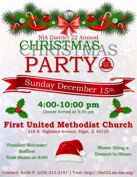 free christmas flyer template